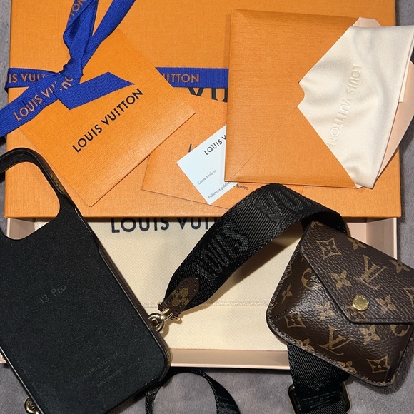 Authentic Louis Vuitton I-Phone 13 pro phone case. - Picture 2 of 7